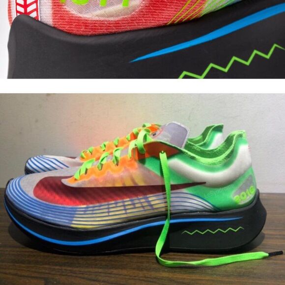 NEW NIKE Zoom Fly SP Doernbecher 2018 Mens Size 8 US 7 UK BV8734-100 41 EUR - Picture 6 of 11